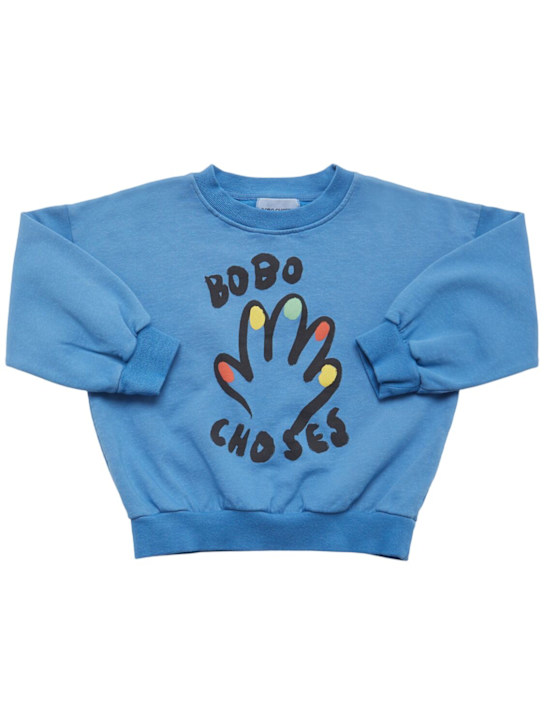 Bobo Choses: Felpa in cotone biologico stampato