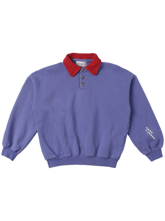 Bobo Choses - Felpa polo in cotone organico stampato