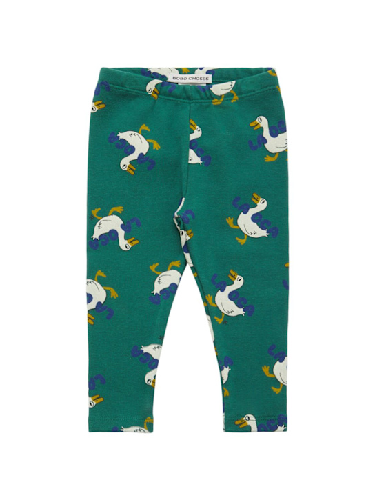 Bobo Choses - Oca print organic cotton blend leggings