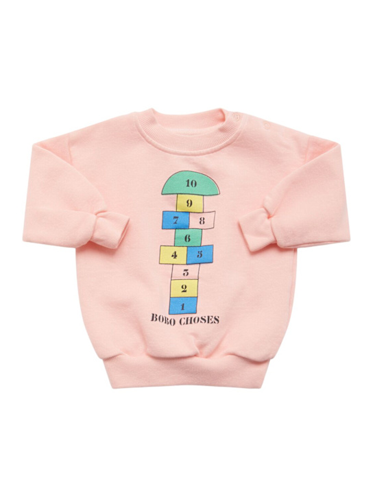 Bobo Choses: Bedrucktes Sweatshirt aus Baumwolle