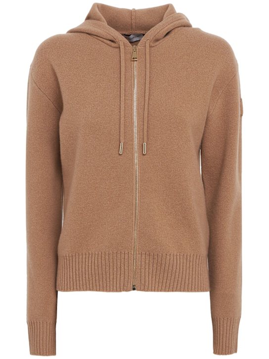 Moncler - Wool & cashmere zip-up hoodie