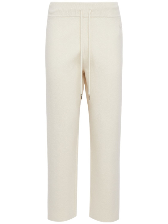 Moncler - Wool & cashmere jogging pants
