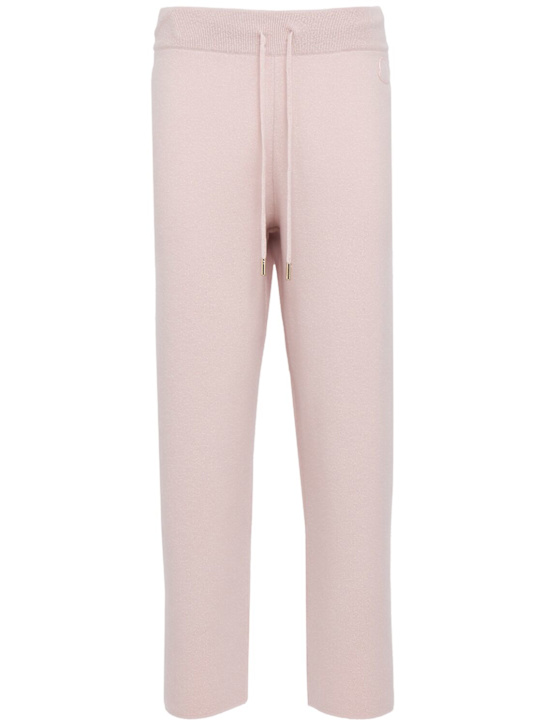 Moncler - Wool & cashmere jogging pants