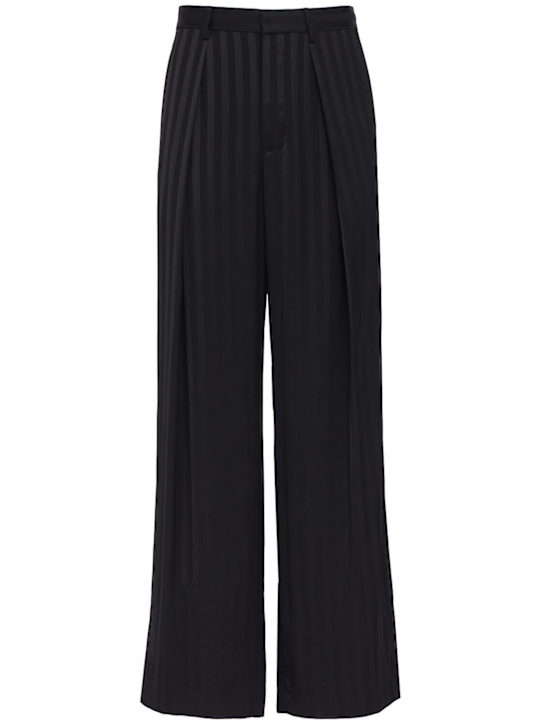 Ann Demeulemeester - Botel wide leg pleated pants