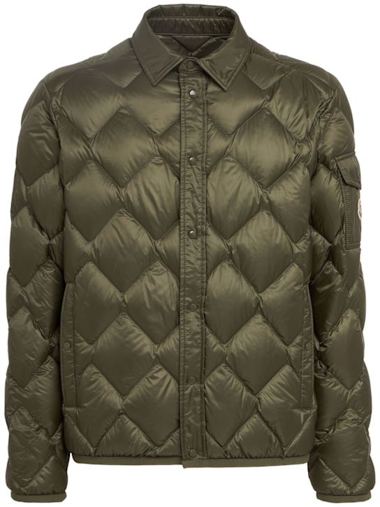 Moncler - Moulleau quilted nylon down shirt jacket