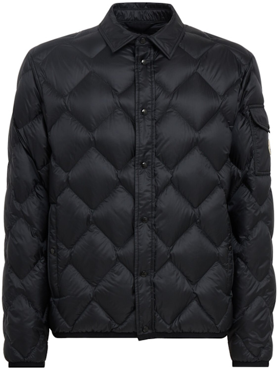 Moncler: Moulleau quilted nylon down shirt jacket