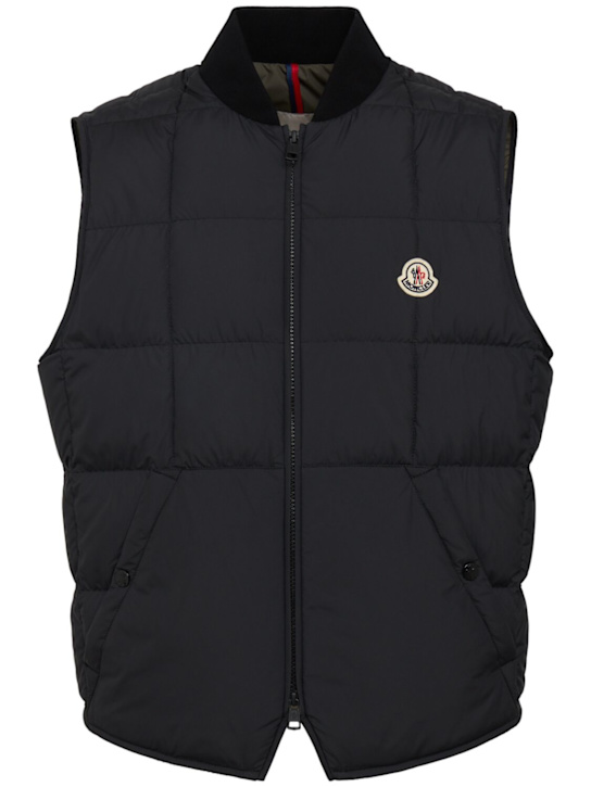 Moncler: Elberton tech square-quilted down vest