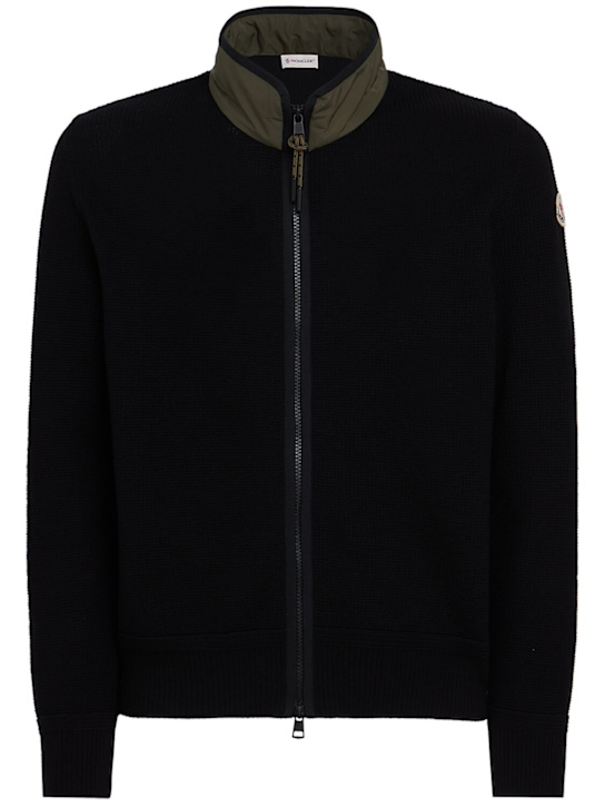 Moncler: Zip-up cotton track jacket