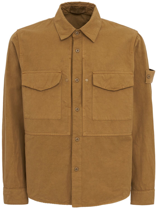 Stone Island - Cotton & linen overshirt