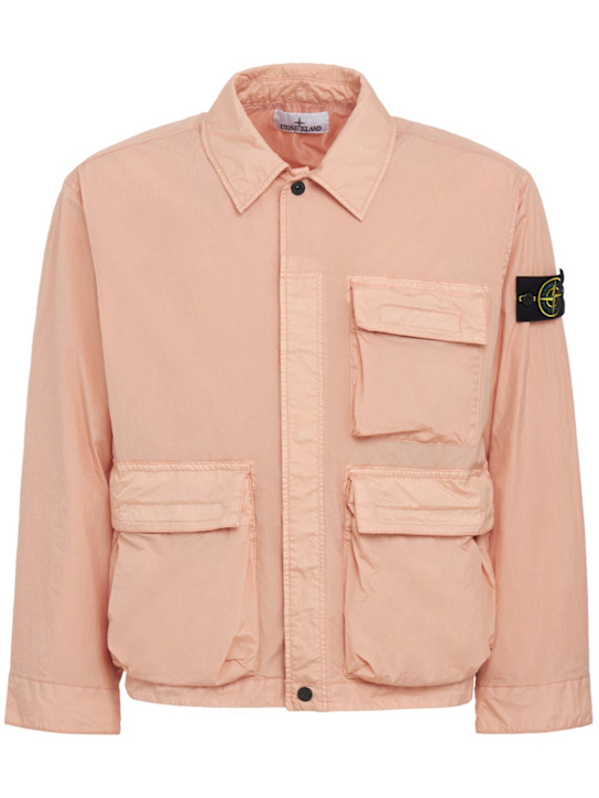 Logo nylon field jacket