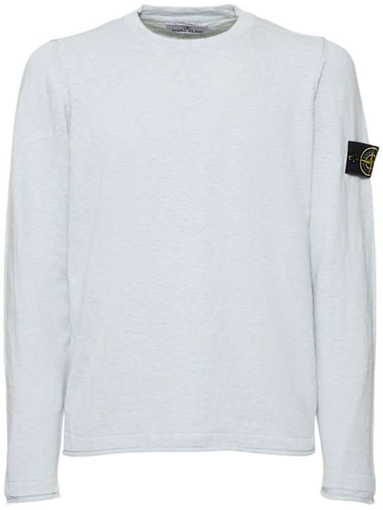 Stone Island: Crewneck cotton sweater