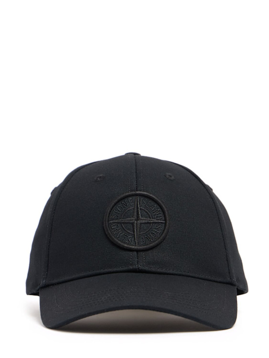 Stone Island: Logo cotton baseball cap