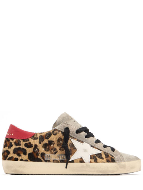 Golden Goose - Super Star leopard suede sneakers
