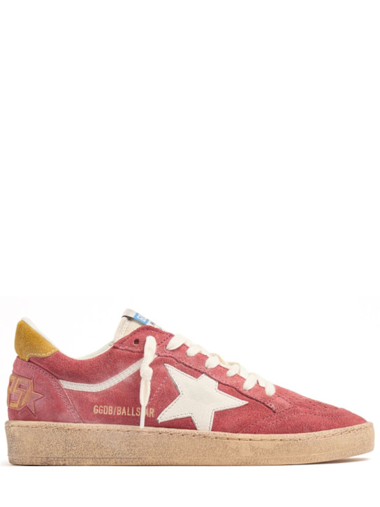 Golden Goose: Ball star suede sneakers