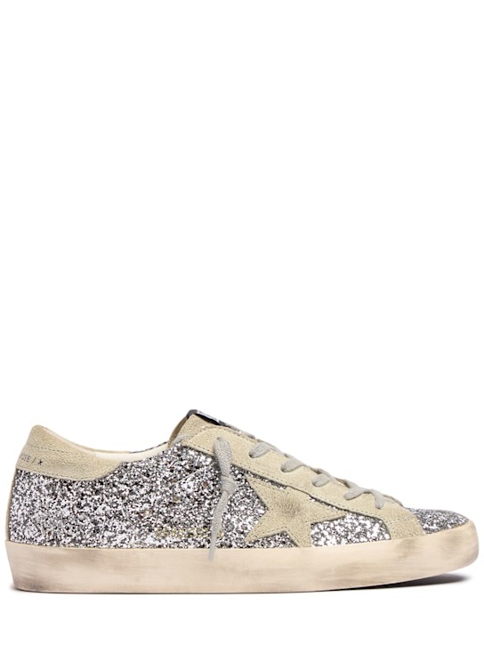 Golden Goose - 20mm Super-Star glittered sneakers