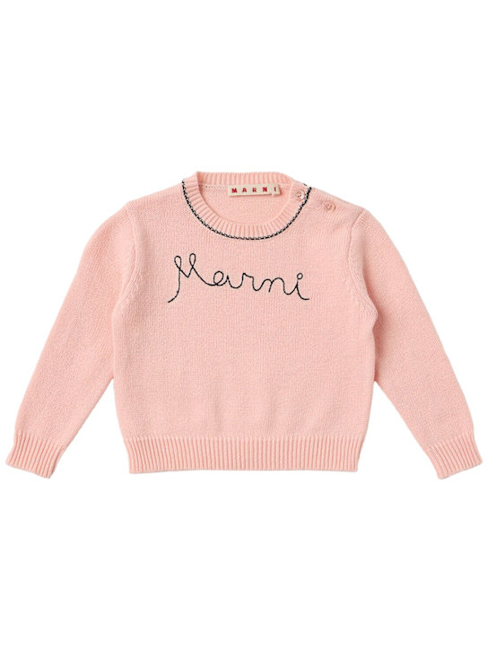 Marni Junior - Cotton knit sweater