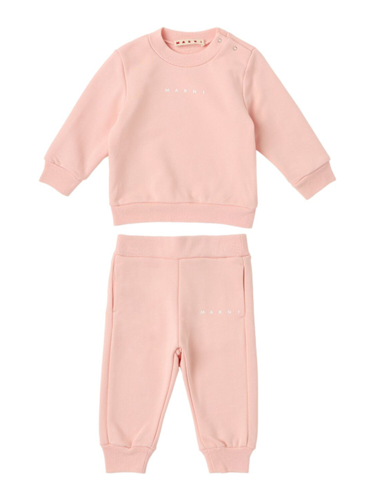 Marni Junior - Cotton sweatshirt & sweatpants