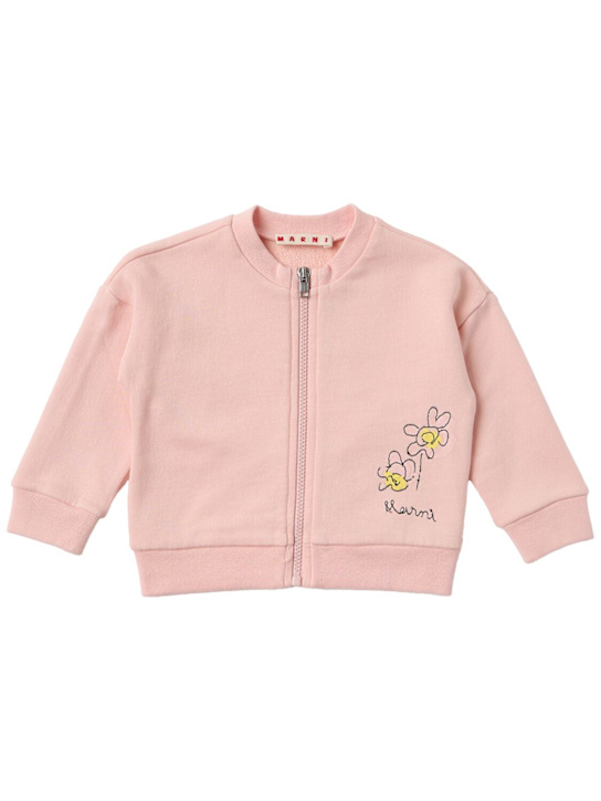 Marni Junior - Printed cotton sweatshirt