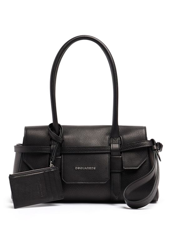 Dsquared2: Twin leather shoulder bag