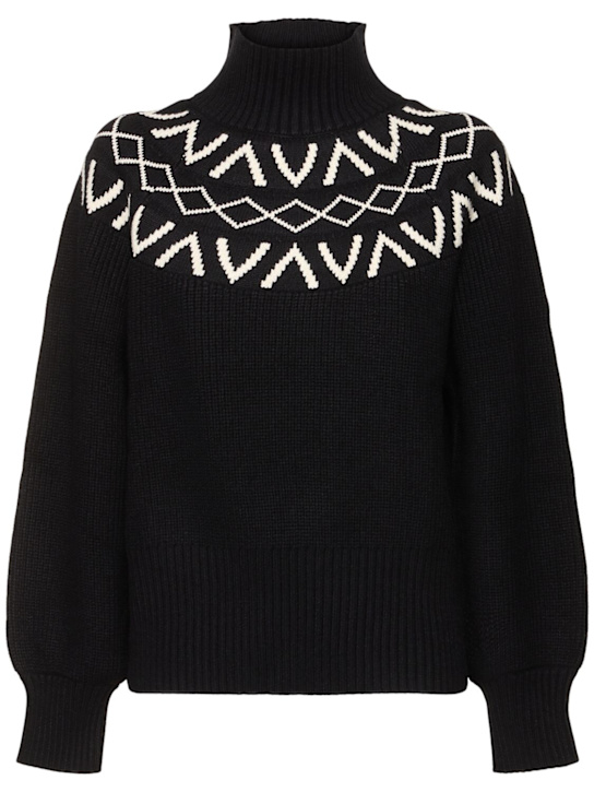 Varley - Marcie Fairisle yoke knit sweater