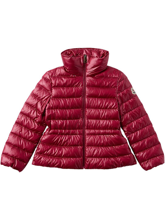Moncler: Fem shiny nylon down jacket