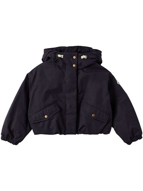 Moncler - Eucalyptus cotton blend down jacket
