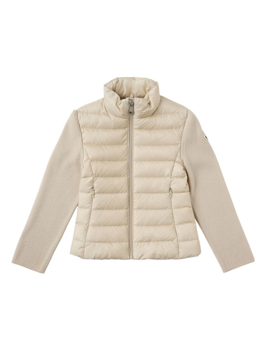 Moncler - Padded wool zip-up cardigan