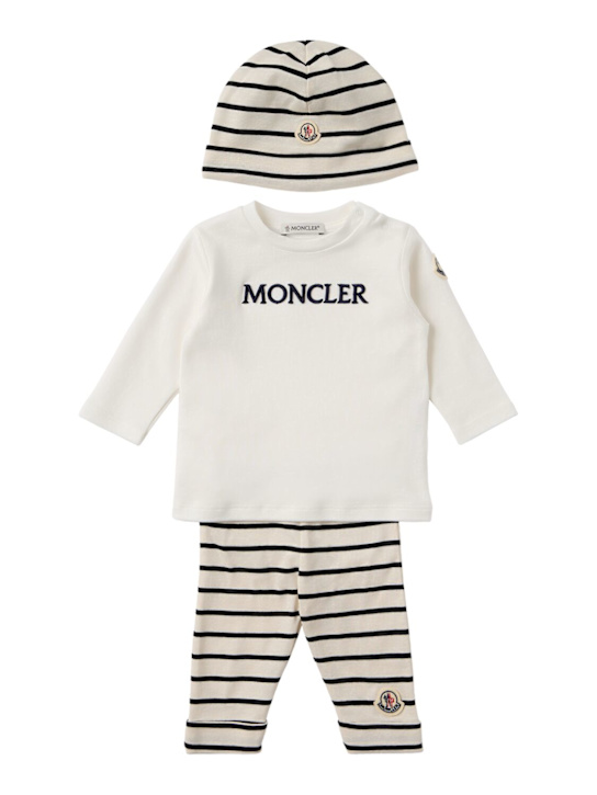 Moncler - Striped cotton set