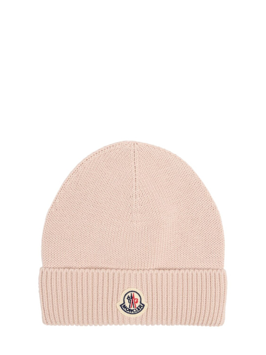 Moncler - Logo cotton beanie