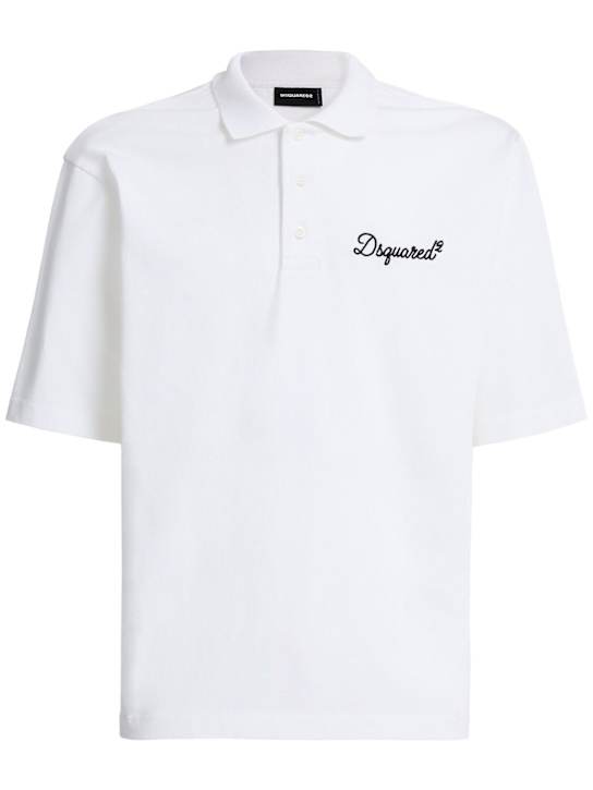 Dsquared2: Polo Tennis in cotone
