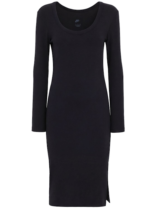 Nike - Chill Knit Tight Long-Sleeve Midi dress