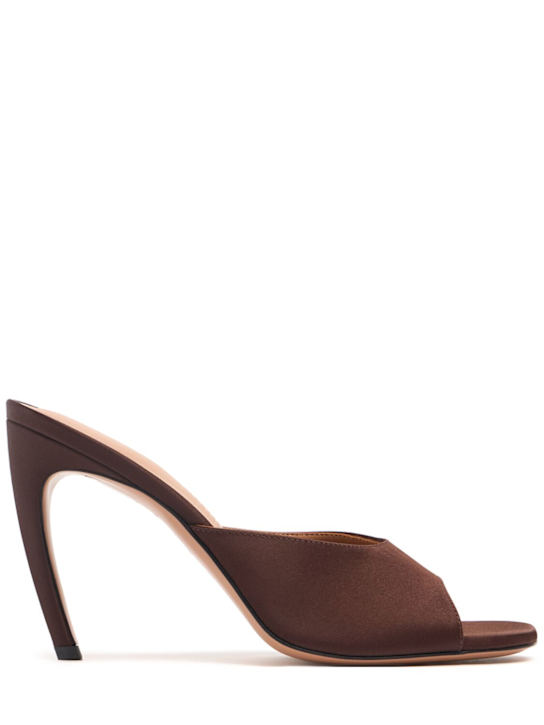 The Attico: Mules Betta in raso 95mm