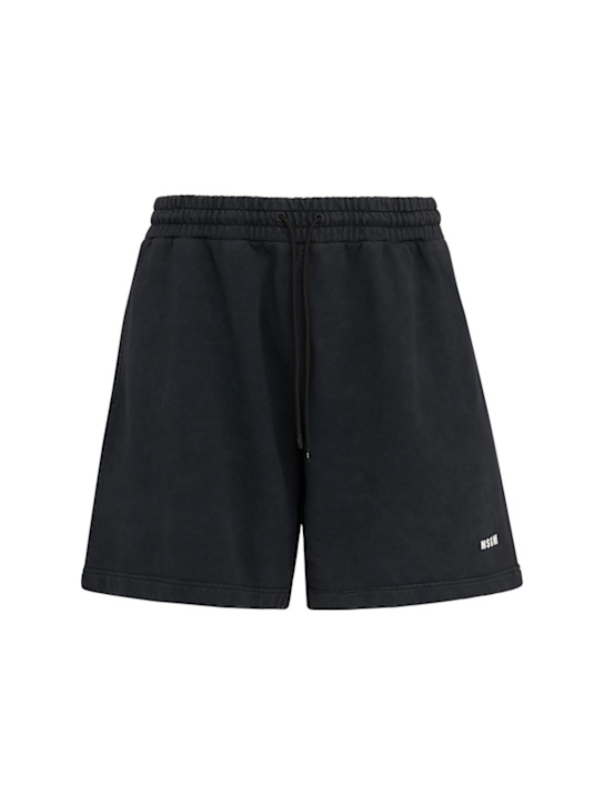 MSGM: Cotton Bermuda shorts
