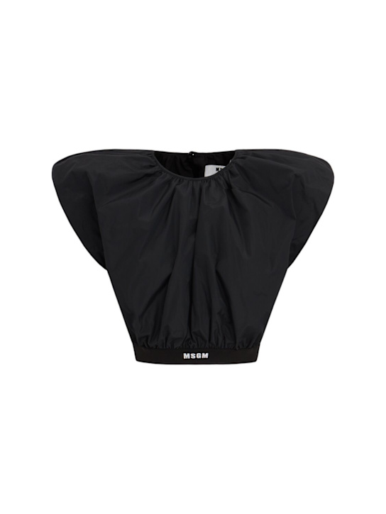 MSGM - Logo crop top