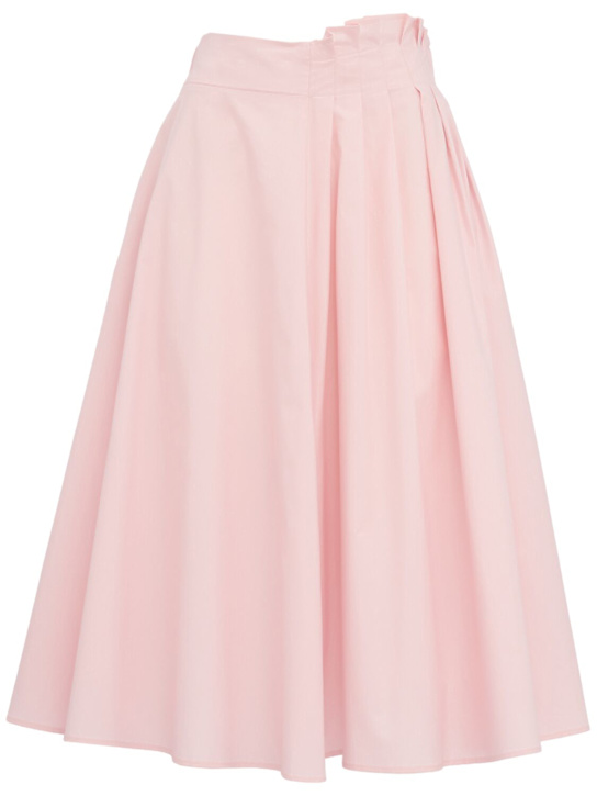 MSGM - Cotton midi skirt