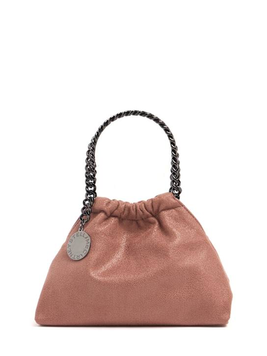Stella McCartney: Mini Falabella Eco Shaggy drawstring bag