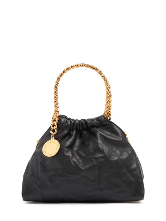 Stella McCartney: Mini Falabella crinkled drawstring bag