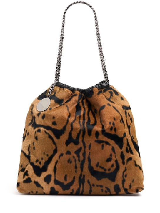 Stella McCartney - Medium Falabella ocelot print bag
