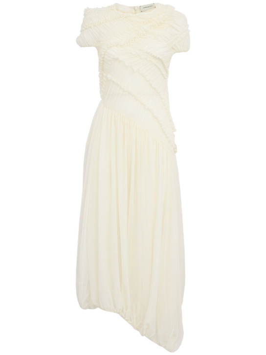 Magda Butrym - Sheer silk long dress