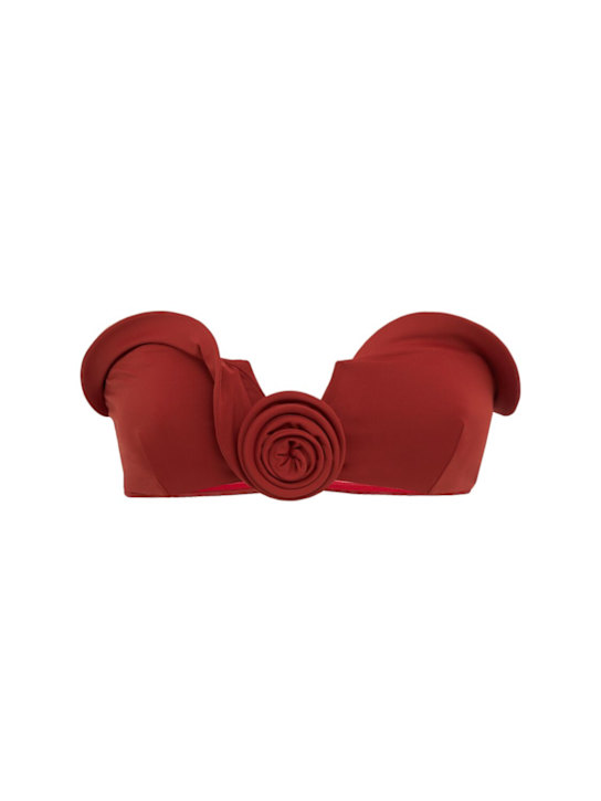 Magda Butrym: Rose detail bikini top