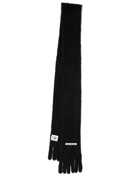 Acne Studios: Kinna skinny mohair blend scarf