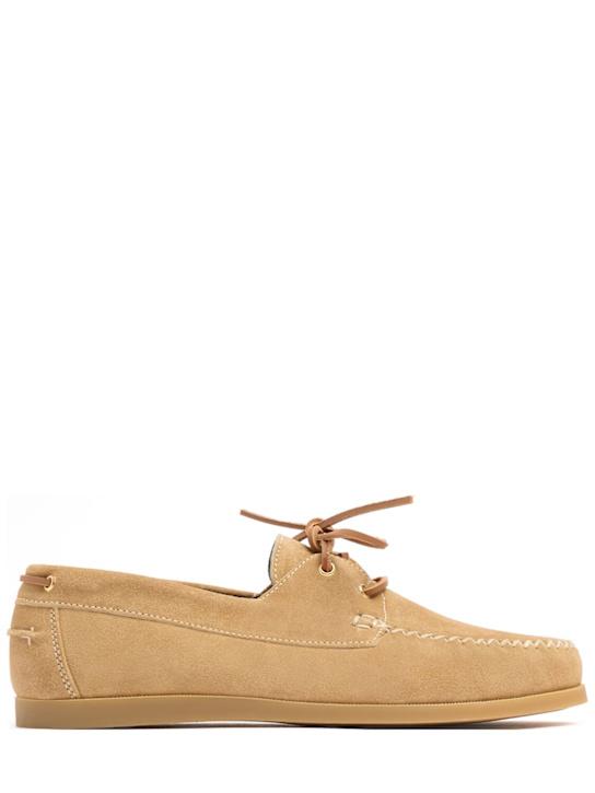 VINNY'S - Boatman suede shoes