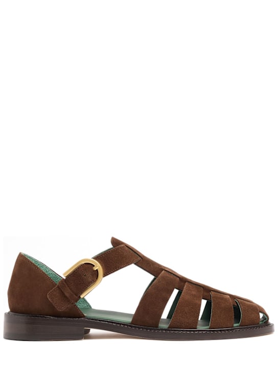 VINNY'S - Fisherman suede sandals