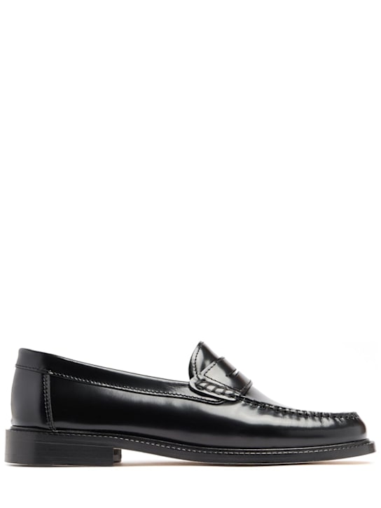 VINNY'S - Yardee embossed leather loafers