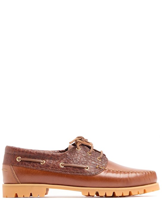 VINNY'S: Aztec boat shoes