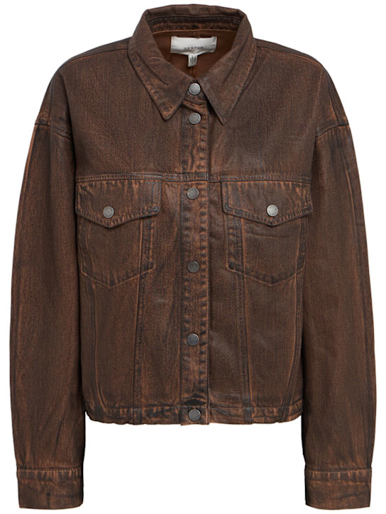 GESTUZ - Cellie coated denim jacket