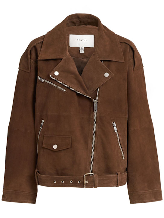 GESTUZ: Vida suede jacket