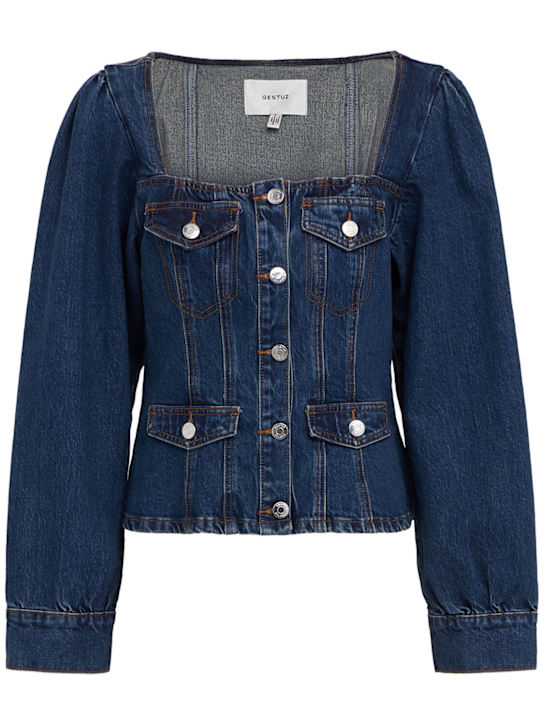 GESTUZ - Samia denim shirt