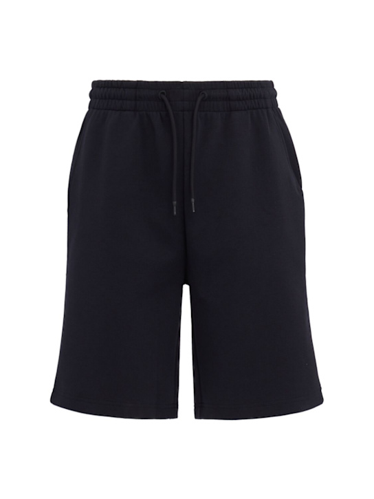 OUTHERE: Awake cotton blend Bermuda shorts