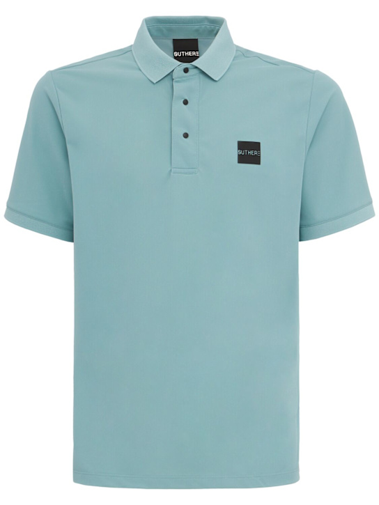 OUTHERE - Nyx nylon blend polo shirt